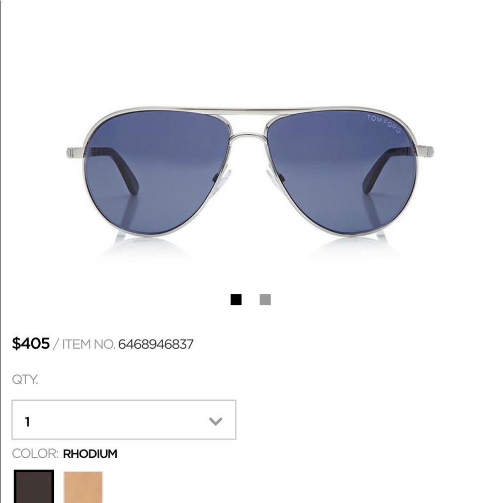 Tom Ford Aviator Sunglasses
